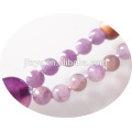 108 Mala Bead Necklace Amatista Crystal Collar de madera con cuentas de Yoga